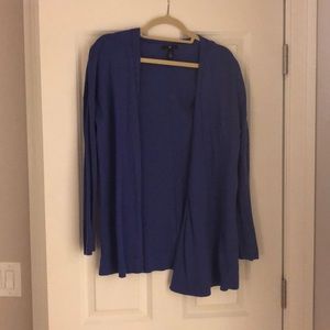 Cornflower blue cardigan